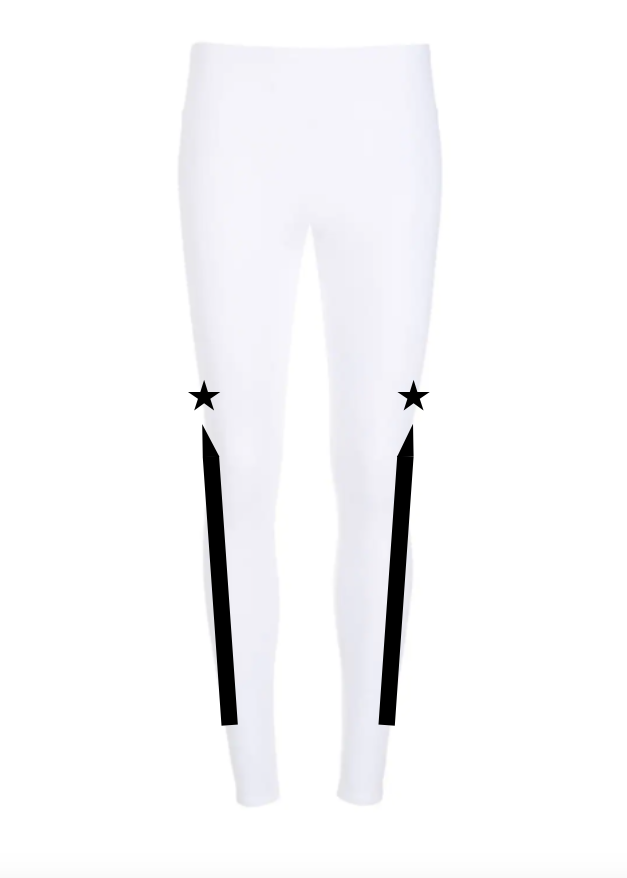 Calça Térmica Faixas Stars Fendi