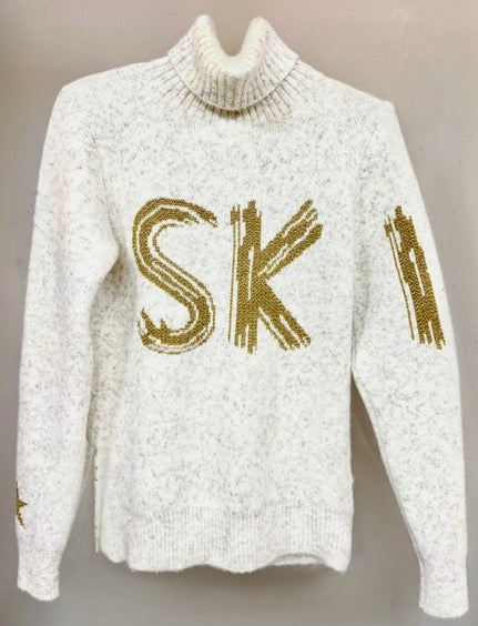 Tricot New Ski Lurex Black Gold