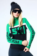 Tricot Ski Heart