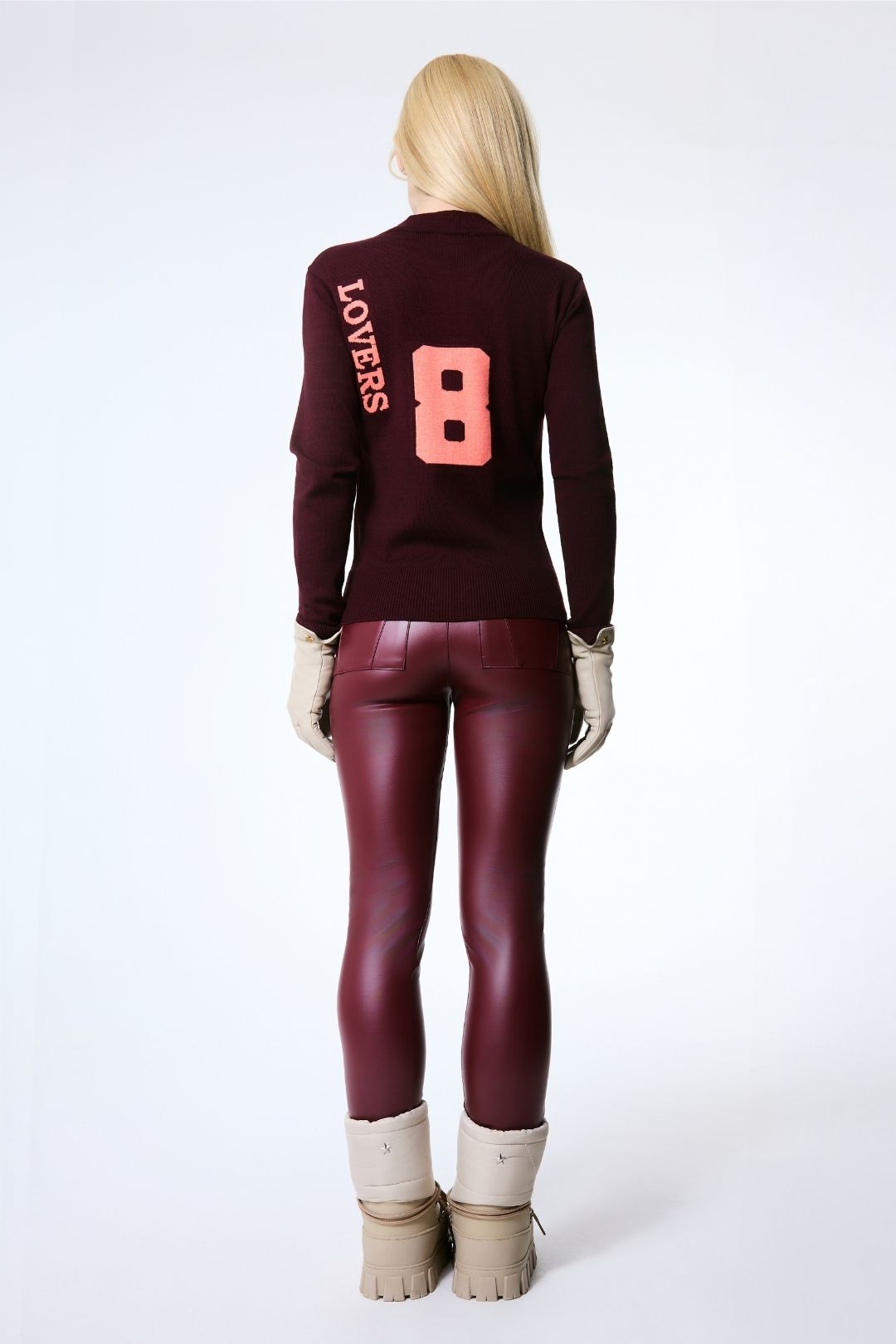 Calça couro Vail