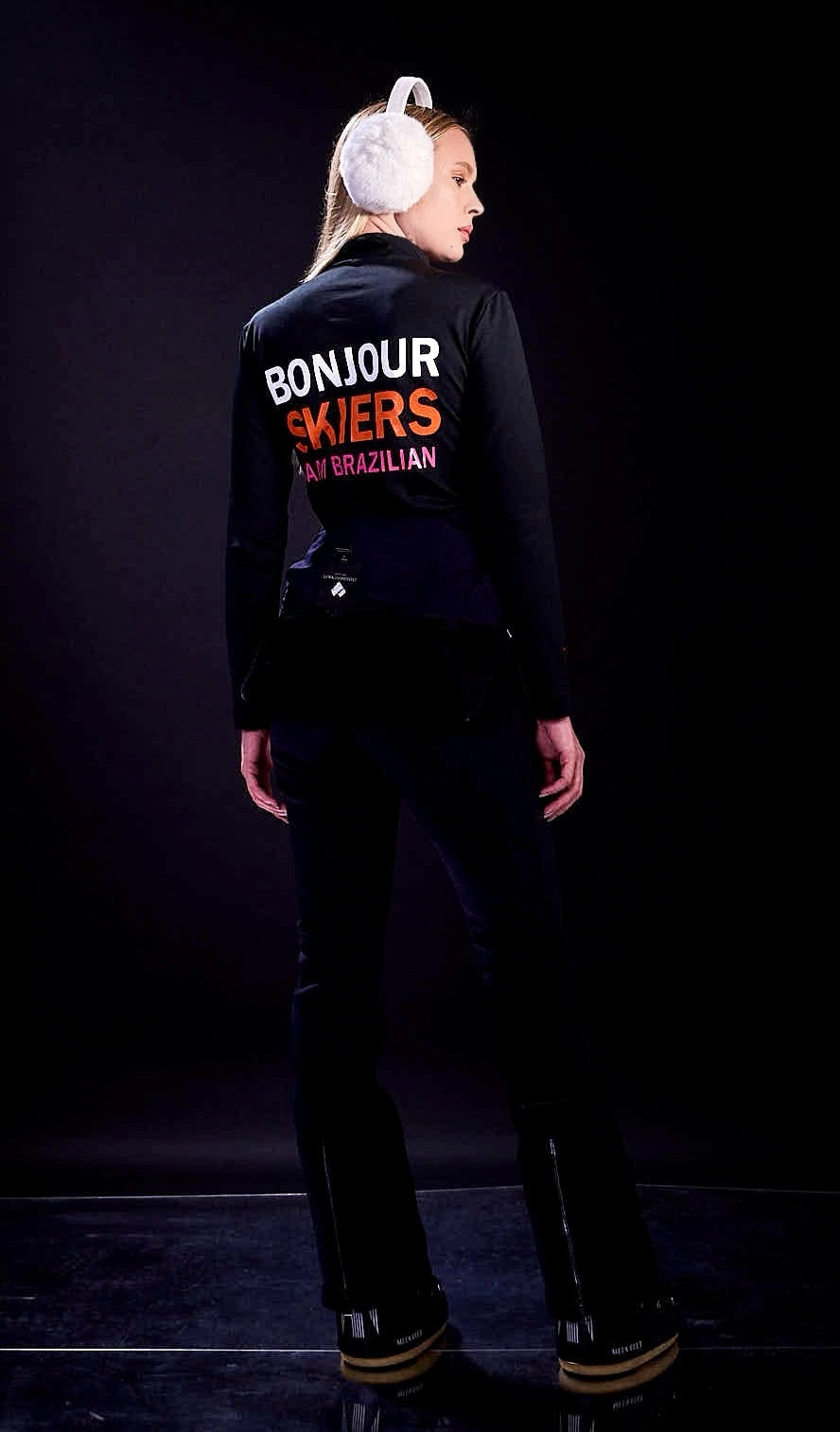 Blusa Térmica Bonjour I'm Brazilian Black