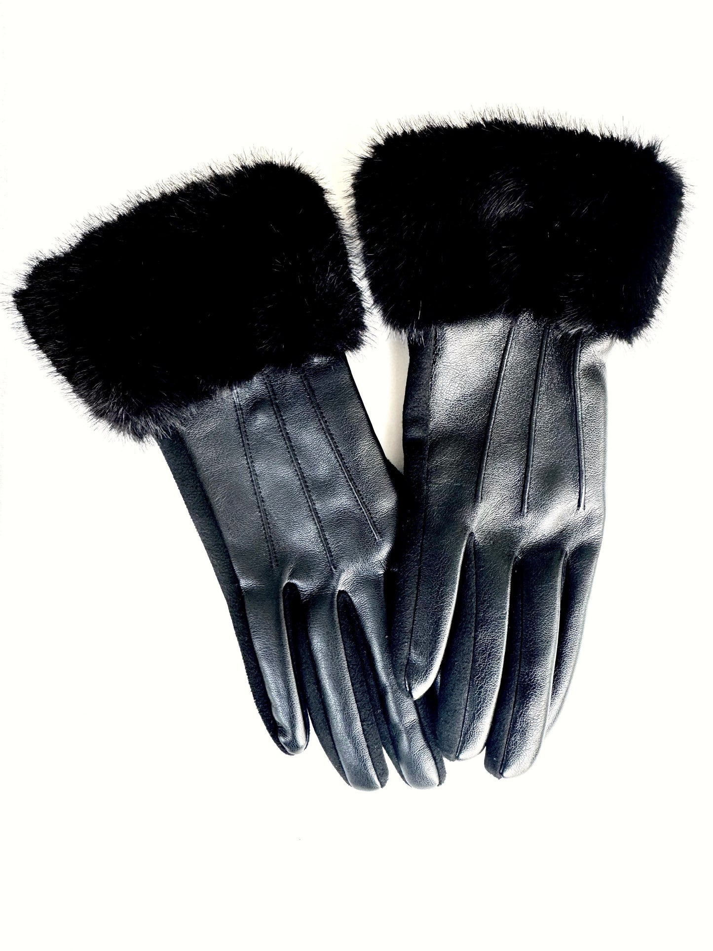 Luva couro Pelinho Vail