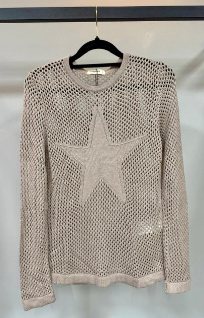 Tricot Tela Star White