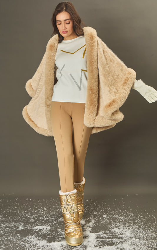 Tricot New Star Lurex Off White