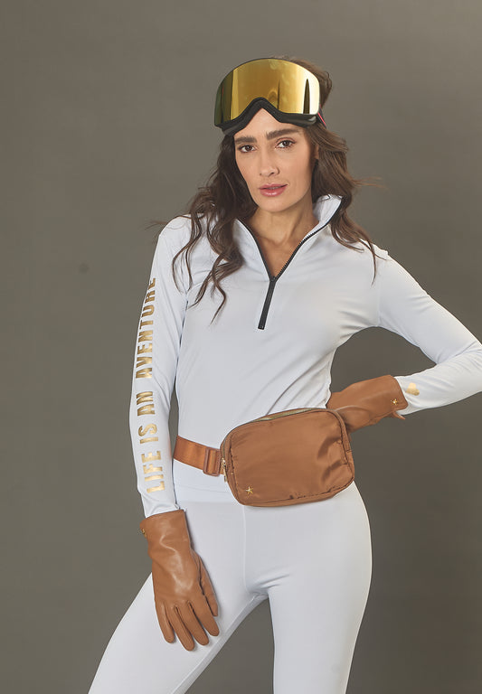 Blusa Térmica Enjoy The Moment White Gold