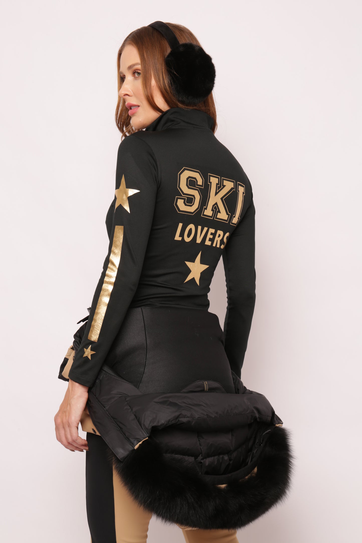 Blusa Térmica Ski Lovers Black Camel / Preto