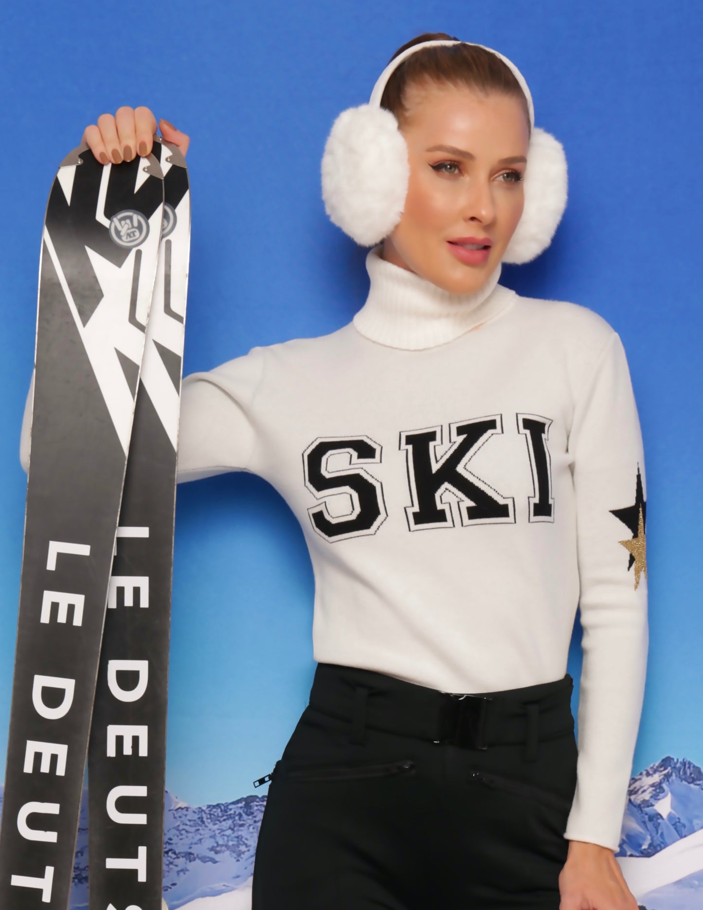 Tricot Ski Have Fun Navy