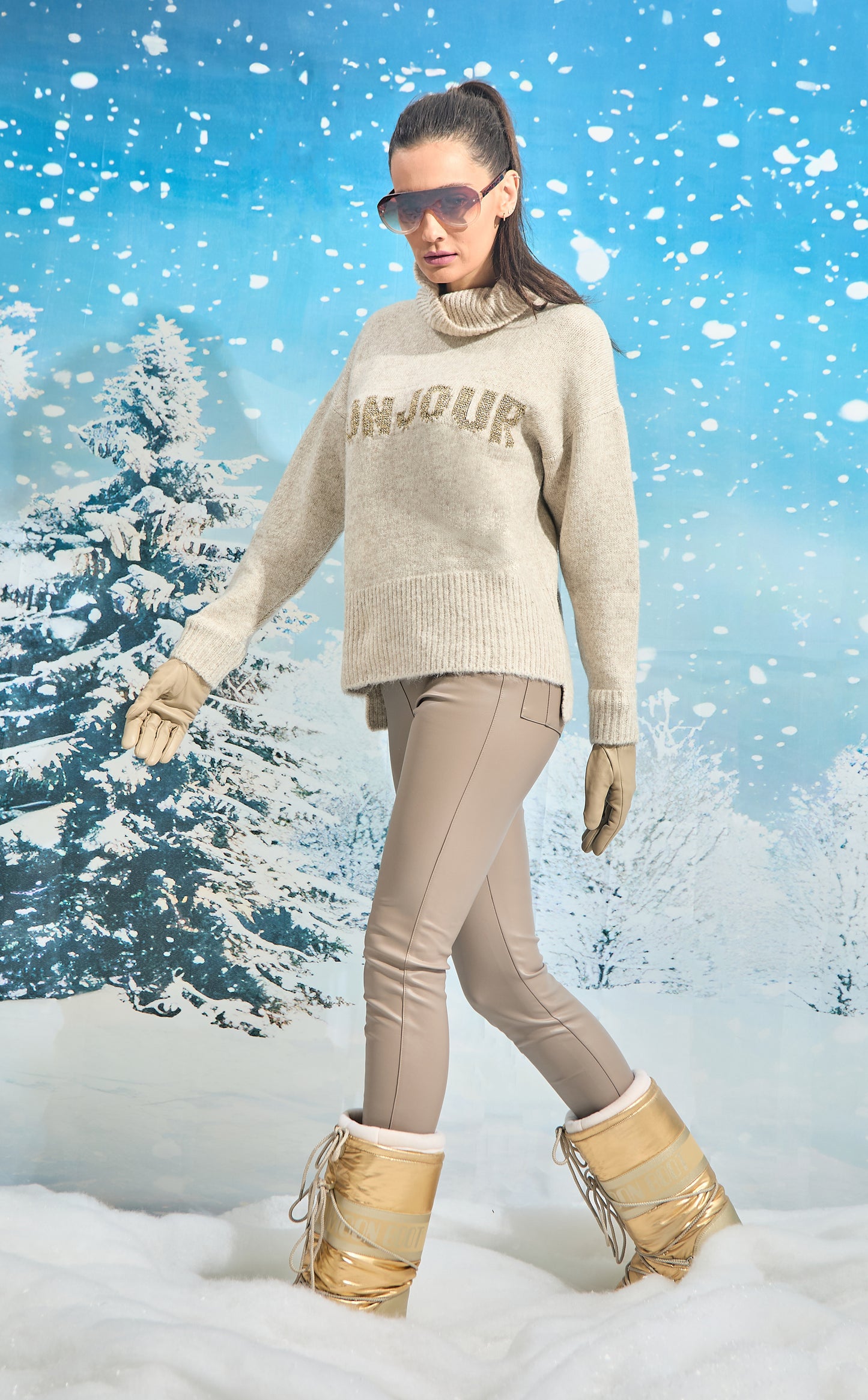 Tricot Bonjour Fendi