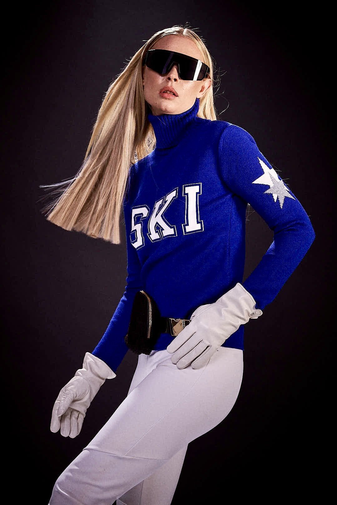 Tricot Ski Have Fun Navy