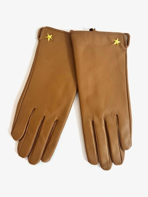 Luva couro Star